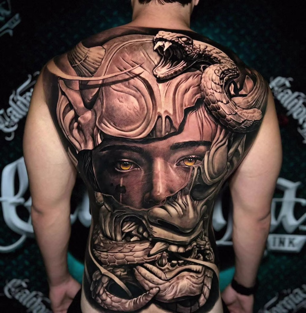 realism tattoo thailand