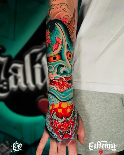 Neo-Traditional Japanese sleeve