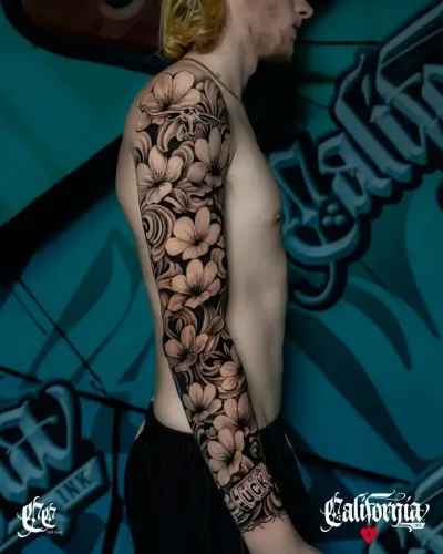 black-and-grey-floral-full-sleeve-tattoo-california-ink.jpg